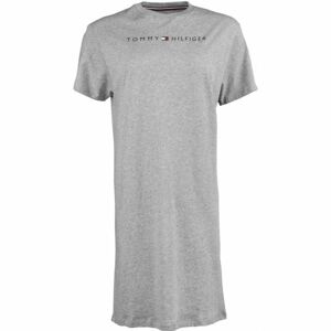 Tommy Hilfiger RN DRESS HALF SLEEVE Dámske predĺžené tričko, sivá, veľkosť XS