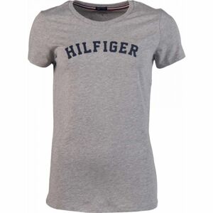 Tommy Hilfiger SS TEE PRINT šedá XS - Dámske tričko