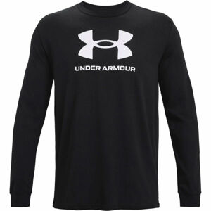 Under Armour UA SPORTSTYLE LOGO LS Pánske tričko, biela, veľkosť M
