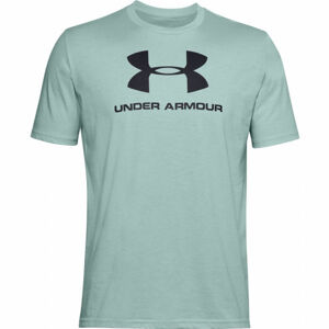 Under Armour SPORTSTYLE LOGO SS Chlapčenské tričko, biela, veľkosť